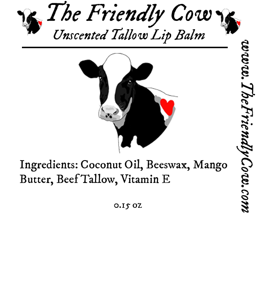 Tallow Lip Balm (Choose Flavor)