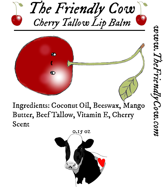 Tallow Lip Balm (Choose Flavor)