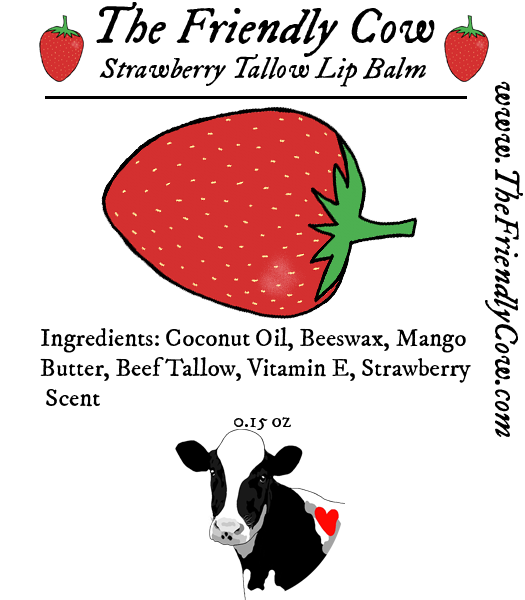 Tallow Lip Balm (Choose Flavor)