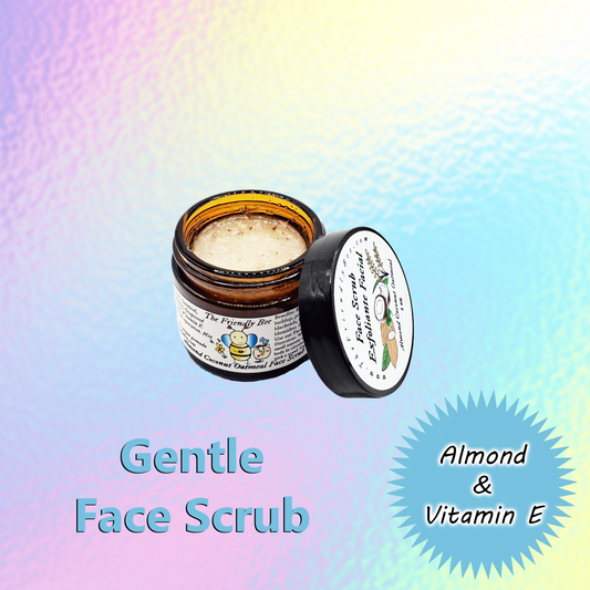 Almond Coconut Oatmeal Face Scrub