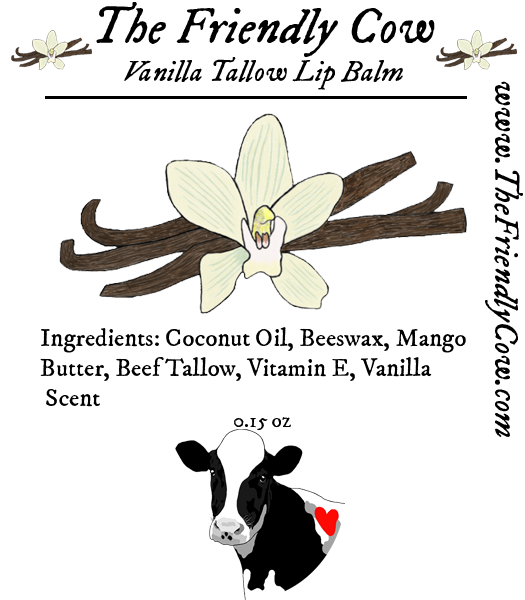 Tallow Lip Balm (Choose Flavor)