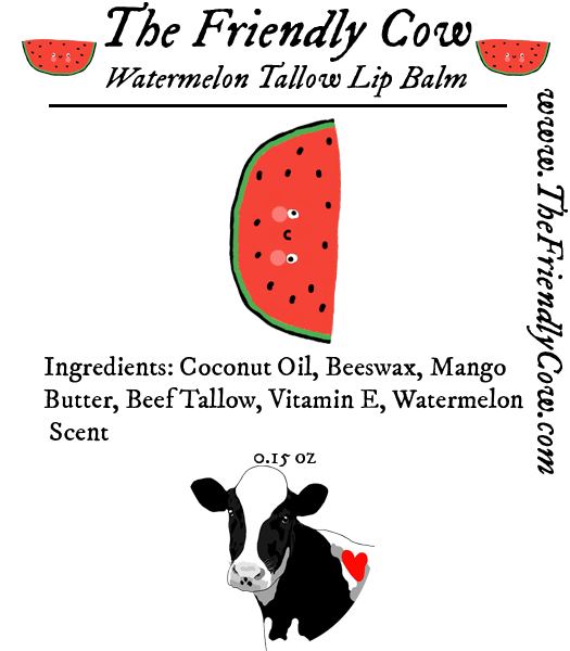 Tallow Lip Balm (Choose Flavor)